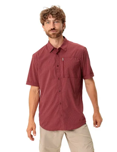 VAUDE Herren Hemd Me Seiland Shirt IV - Herren Karohemd für Wandern und Alltag, schnelltrocknend, atmungsaktiv und umweltfreundlich mit recycelten Materialien – ideal für heiße Sommertage.