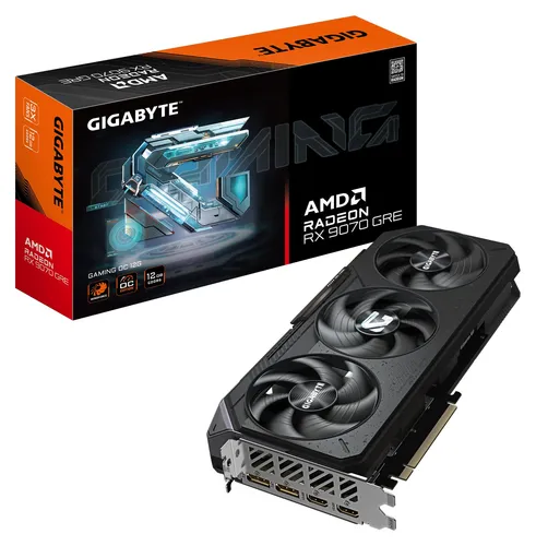 GIGABYTE Radeon RX 9070 GRE GAMING OC 12G Grafikkarte