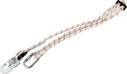 Sicherungsseil 2 m mit Karabinerhaken, längenverstellbar von Trizeratop