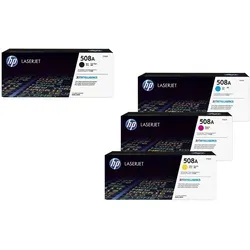 Produktbild HP Original 508A Toner Multipack (Schwarz, Cyan, Magenta, Gelb)