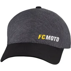 FC-Moto Logo-C Kappe, schwarz-grau, Größe S M für Männer
