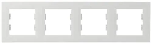 Schneider Electric Rahmen Asfora Weiß (RAL 9003) EPH5800421D 1St.