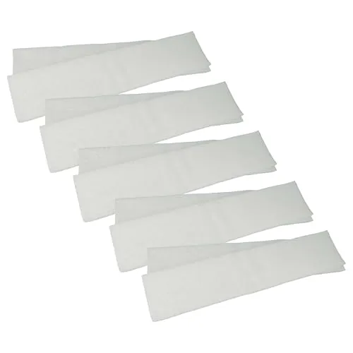 vhbw 10x Luftfilter G4 kompatibel mit Helios ELF-KWL 220 D/4/4, KWL EC 220 D Lüfter, Badlüfter, Ventilator, Lüftungsgerät - Weiß