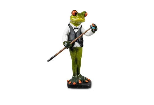 formano Dekofigur Froschhausen, Höhe: 17cm, Farbe: Grün, Motiv: Frosch