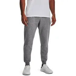 Under Armour® Trainingshose Rival Fleece Joggers grau M - Herren-Stoffhosen, aus weichem Fleece für höchsten Tragekomfort, ideal für Sport und Freizeit.