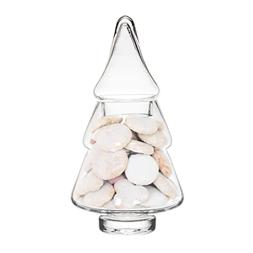 HOMLA Weihnachtsbaum Weihnachtsfigur Weihnachtsdeko Weihnachten Tinsel 26 x 16 cm