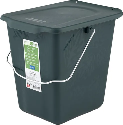 Komposteimer 7 l GREENLINE, Farbe:Grün