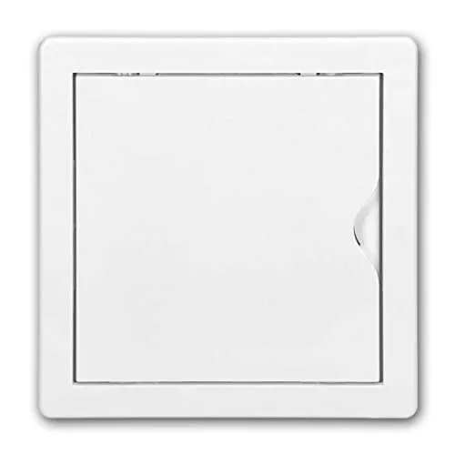 world-trading-net - Revisionsklappe 15x15cm, weißer ABS-Kunststoff, Aufputzmontage