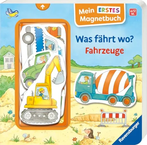 Produktbild Mein erstes Magnetbuch: Was fährt wo? Fahrzeuge