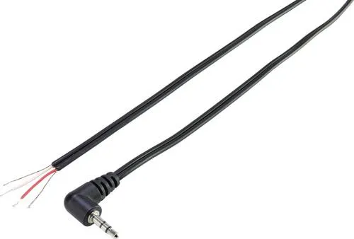 TRU COMPONENTS 93038c443 Klinken-Steckverbinder 3.5mm Klinkenstecker 3.5mm - offene Kabelenden Stereo 1St.