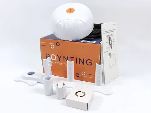 Poynting A-MIMO-0004-V1-04-W 5G/LTE Antenne - Multifunktionale 4-in-1-MIMO-Antenne für KFZ und Marine, IP69K zertifiziert, ideal für optimale 5G/LTE-Verbindung mit bis zu 6 dBi Gewinn.