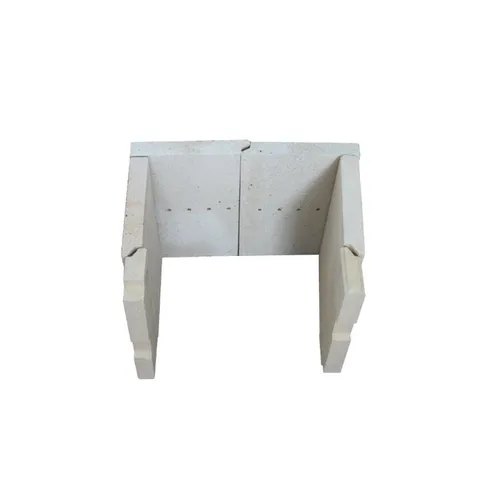 Feuerraumauskleidung für Wamsler Kaminofen Typ 19882 - 6-teiliges Set aus Schamotte für eine optimale Anpassung an verschiedene Modelle, sorgt für eine langlebige Nutzung und effiziente Wärmeverteilung.