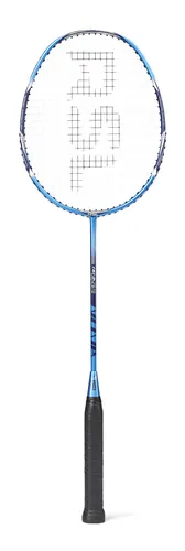 RSL Badmintonschläger Nova 03 - Ausgewogen und Flexibel - RSL Badmintonschläger für Anfänger, ideal ausgewogen mit flexibler Schaftkonstruktion für kraftvolle Smashs und Kontrolle. Besaitet mit hochwertiger Ashaway Saite, Gewicht: 84 g (4U), perfekt für jedes Spielniveau.