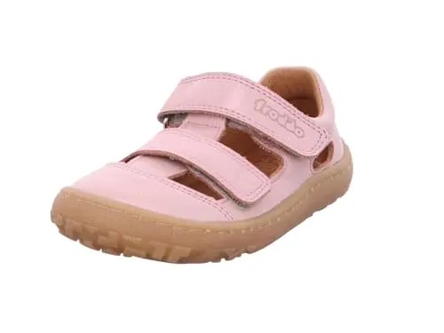 Froddo Foot Pink Shine Größe EU 34 - Sandalen für Mädchen aus hochwertigem Leder, ideal für Freizeitaktivitäten und besonders bequem.