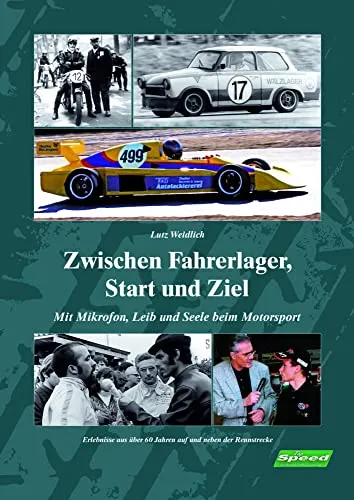 Zwischen Fahrerlager Start und Ziel Lutz Weidlich Trabant 601 Rennen DDR MZ