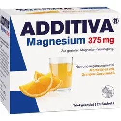 ADDITIVA Magnesium 375 mg Sachets Orange 20 St