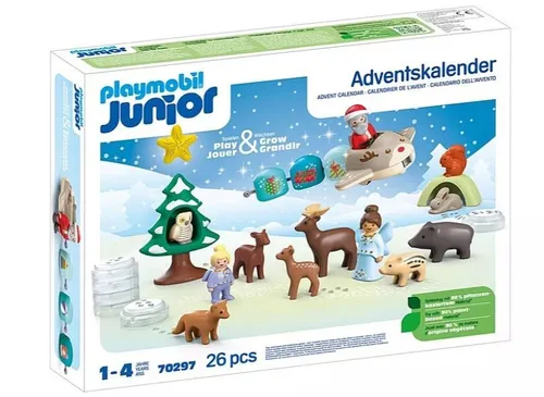 PLAYMOBIL JUNIOR Adventskalender Schneeweihnacht von PLAYMOBIL