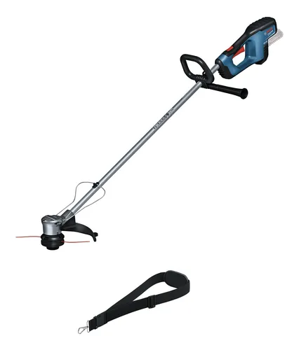 Bosch Rasentrimmer GRT 18V-33 - Rasentrimmer & Motorsensen mit bürstenlosem Motor für hohe Leistung und lange Laufzeit. Ideal für sauberes Trimmen dank Anti-Tangle-Funktion und Pflanzenschutzbügel.