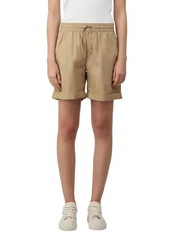 s.Oliver Shorts, Sommerhose mit elastischem Bund, Gr. 34 - N-Gr - Luftige Shorts aus Baumwollmischung mit elastischem Bund für optimalen Tragekomfort. Ideal für lässige Freizeitslooks und warme Sommertage.