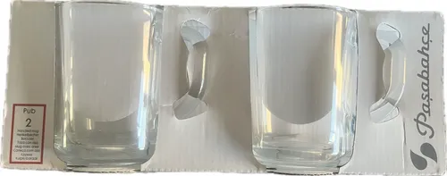 PUB Trinkgläser Henkelbecher Glas Party-55029 Pasabahce