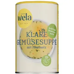 WELA Klare Gemüsesuppe mit kräftiger Gemüsenote