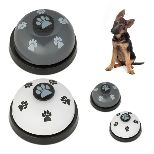 Haustier trainingsglocke Hundeklingel Set Katzen Trainingsspielzeug 4 Stück