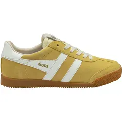 Gola Sneaker Elan 2026 Damen – Gelb/Weiß, Größe 39 (US 8) - Traditioneller Gola Sneaker Elan mit Old-School-Gummisohle und modernem Design. Ideal für den täglichen Einsatz und sportliche Aktivitäten.