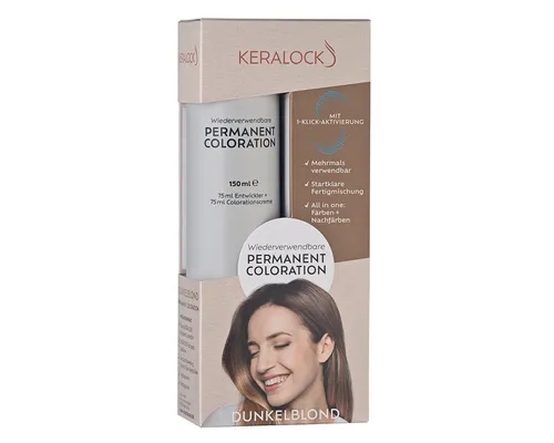 Produktbild Keralock Coloration Wiederverwendbare Haarfarbe