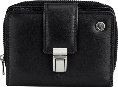 Greenburry Spongy Geldbörse Leder 9,5 cm - Herren-Geldbörse aus hochwertigem Leder, kompakte 9,5 cm Größe, ideal für den täglichen Gebrauch und praktische Aufbewahrung.