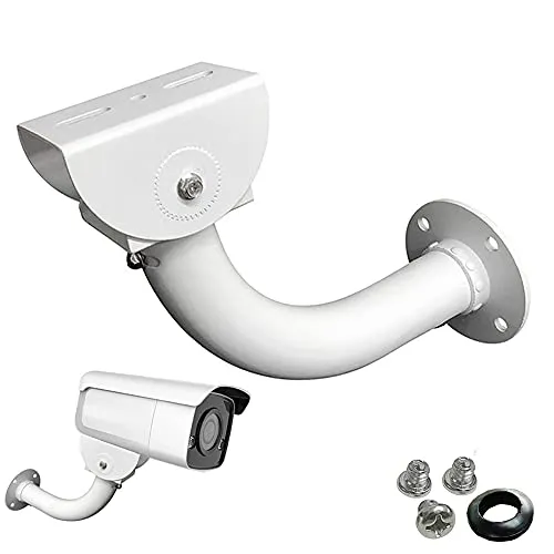 PCAORLEORS Halterung für Überwachungskamera, Einstellbare Universal Kamera Wandhalterung für CCTV Sicherheitskameras/IP Kameras/Dome Kamera mit J Form Mount