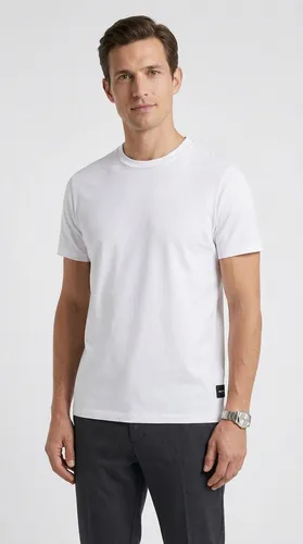 Replay T-Shirt Baumwoll-Mix, Rundhalsform