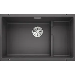 Blanco SUBLINE 700-U Unterbauspüle 730 x 460 mm in grau von BLANCO
