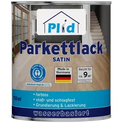 plid Treppen- und Parkettlack Parkettlack Parkettsiegel Klarlack Holzlack Holzsiegel, Schnelltrocknend weiß