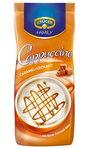 Kruger Cappuccino Caramel-Krokant  500 g Krüger GmbH & Co. KG 4052700072951