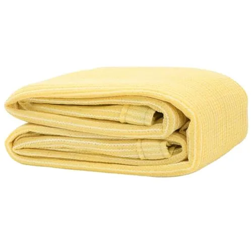 vidaXL Zeltteppich, Outdoor Teppich für Zelt Wohnmobil, Vorzeltteppich mit Ösen, Zeltunterlage Zeltboden Campingteppich, Beige 250x250cm HDPE