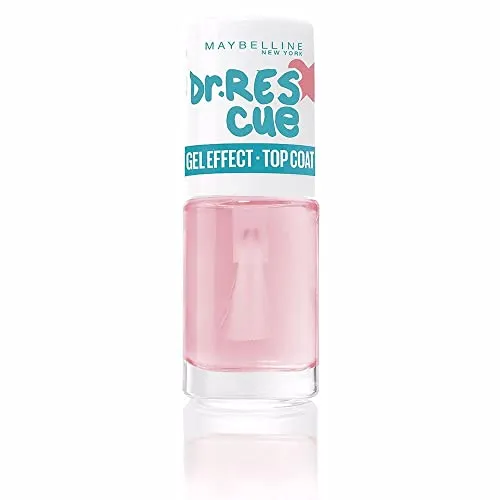 Maybelline New York Make-Up Nagellack Dr. Rescue Gel-Effekt Topcoat/Gel- Überlack ohne UV-Lampe, 1 x 7 ml