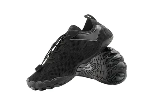 Freiluftkind Das Original – Kokoda rutschfeste Barfußschuhe (Schwarz, EU 37) - Ideal für Abenteuer: Die rutschfesten Kokoda Barfußschuhe bieten hohen Tragekomfort und Flexibilität. Spüre den Boden und genieße uneingeschränkte Bewegungsfreiheit.