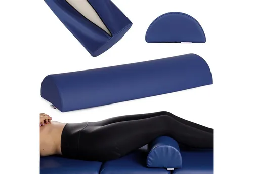 Habys Massageliege Halbrolle Knierolle Lagerungsrolle für Behandlungsliege 60x19x9cm Yoga