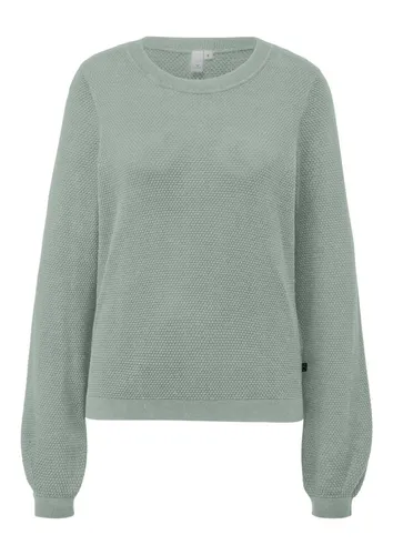 QS Rundhalspullover in Strick Optik