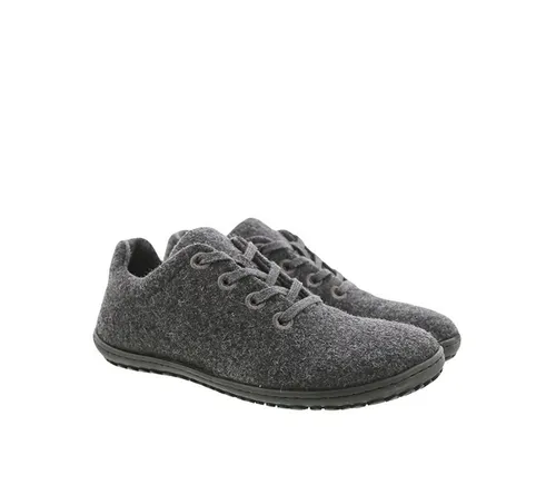 KOEL Damen Barfußschuhe Sneakers IAN MERINO dark grey, Größe:37 EU - Sneaker aus 100% Merinowolle, nachhaltig und umweltfreundlich, bieten hohen Tragekomfort und Bewegungsfreiheit mit Zero Heel Design für ein barfußähnliches Erlebnis.
