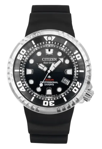 Citizen Analog 'Promaster Dive' Herren Uhr BN1024-01E - Schwarz/Schwarz - Hochwertige Herrenuhr mit Eco-Drive Solartechnologie, wasserdicht bis 30 bar und langlebigem Saphirglas – ideal für Taucher und Outdoor-Enthusiasten.