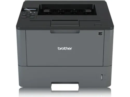 Brother HL-L5000D - Schwarz-Weiß Laserdrucker - Drucker mit automatischem Duplexdruck für kosteneffizientes Drucken und hohe Druckgeschwindigkeit, ideal für Büros.