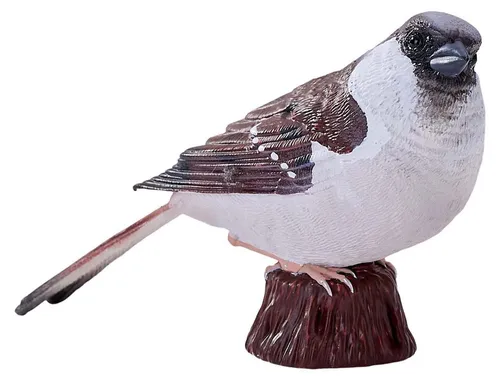 Mojo Spielfigur Haussperling - Kunststoff Spielzeug Vogel
