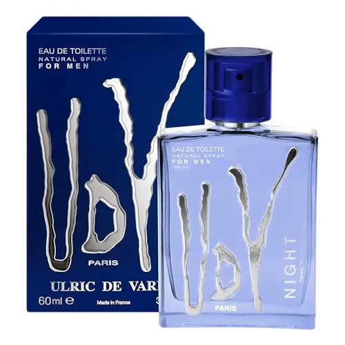 Ulric de Varens UNight Men Vapo, 60 ml - Eau de Toilette für Herren, verführerischer Duft für den modernen Mann, hergestellt in Frankreich für langanhaltende Frische.