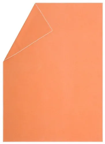 David Fussenegger Wohndecke Sylt 'Uni' 140 x 200 cm in orange von David Fussenegger