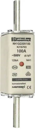 Mersen 1B163.000000 NH-Sicherung Sicherungsgröße = 1 100A 500V 1St.