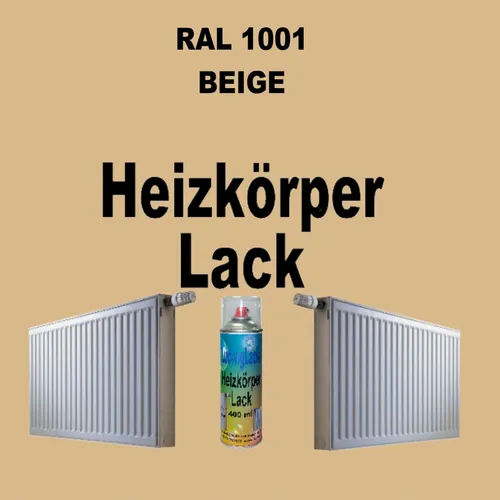 Heizkörperlack Spray RAL 1001 BEIGE 400 ml