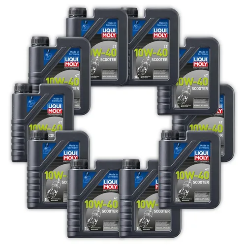 LIQUI MOLY 1618 Motoröl Motorbike 4T 10W-40 Scooter