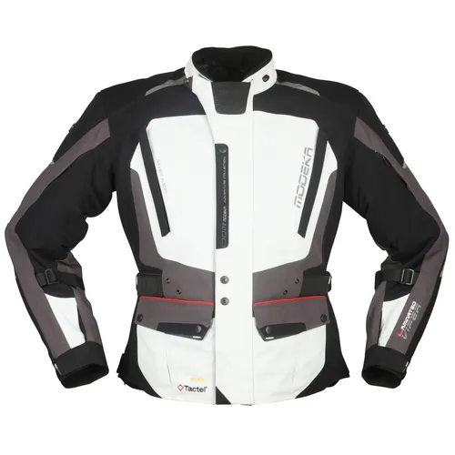 Modeka Viper LT Textiljacke 6XL - All-Season für Motorradfahrer - Motorradjacke aus leichtem, wasserdichtem 2-Lagen Laminat mit zertifizierten Protektoren für optimalen Schutz und Belüftung. Ideal für jede Jahreszeit.