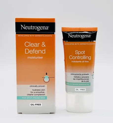 Neutrogena Visibly Clear Feuchtigkeitscreme für fettige ölige unreine Haut  50ml